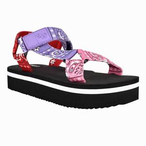 Nine West Camping Plateau Sandalen Roze/Paars/Rood Nederland | RNV-395067